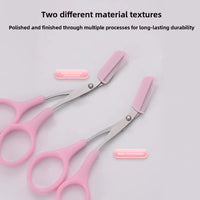 Eyebrow Trimming Scissors with Comb
