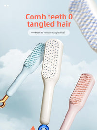 Massage comb is small and easy to clean