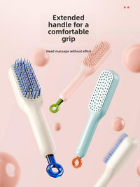 Massage comb is small and easy to clean