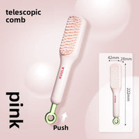 Massage comb is small and easy to clean