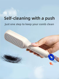 Massage comb is small and easy to clean